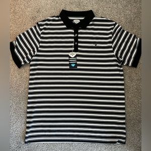 Callaway men’s polo golf shirt striped black